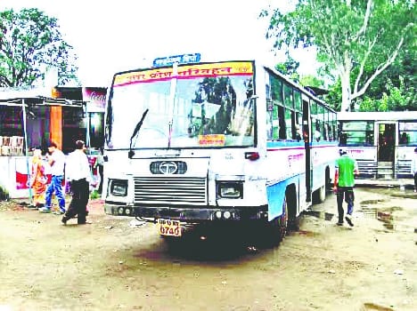 Roadways bus will not be Enter on Diwali 
